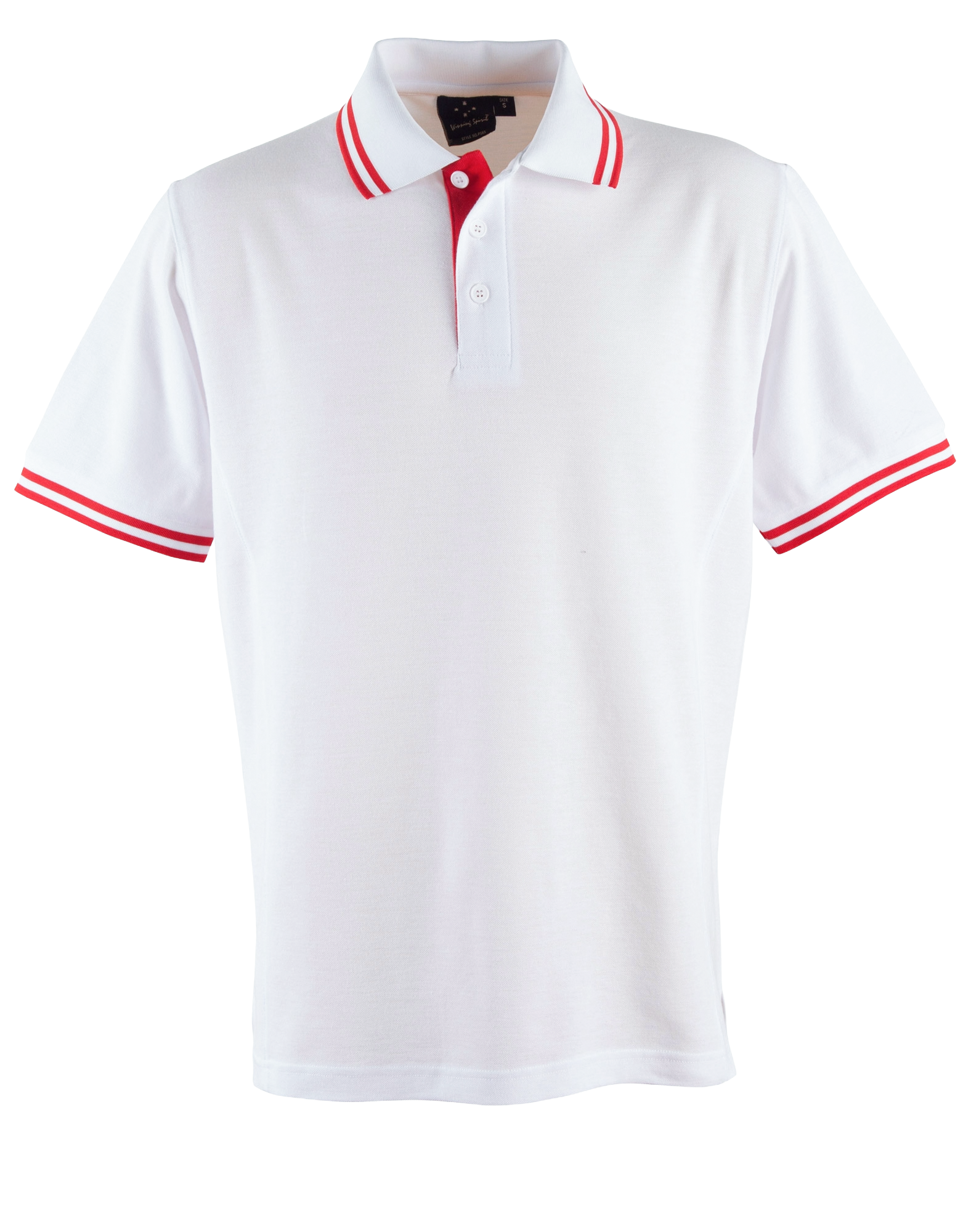 Mens TrueDry Contrast Pique Polo | 185gsm Cotton Blend with Embroidery or Custom Printing