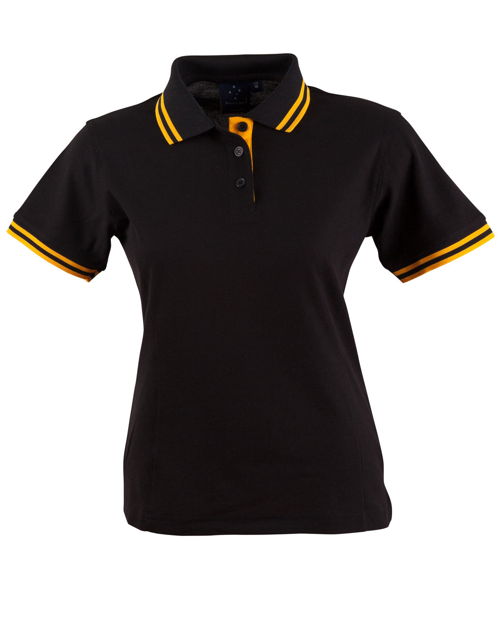 Ladies TrueDry Contrast Pique Polo | 185gsm Cotton Blend with Embroidery or Custom Printing