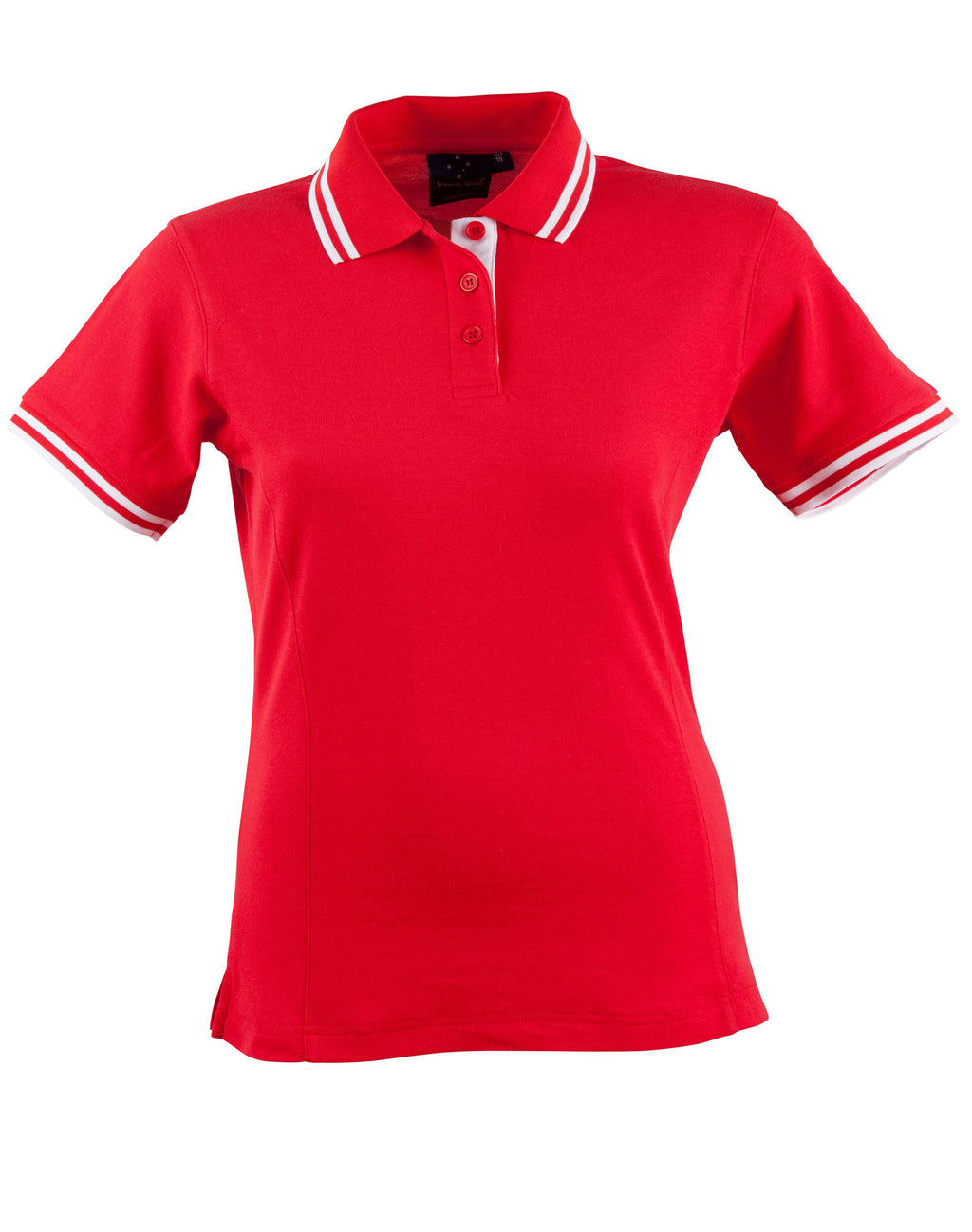 Ladies TrueDry Contrast Pique Polo | 185gsm Cotton Blend with Embroidery or Custom Printing