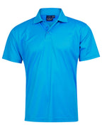 Mens CoolDry® Mini Piqué Polo | 160gsm Polyester with Embroidery or Custom Printing