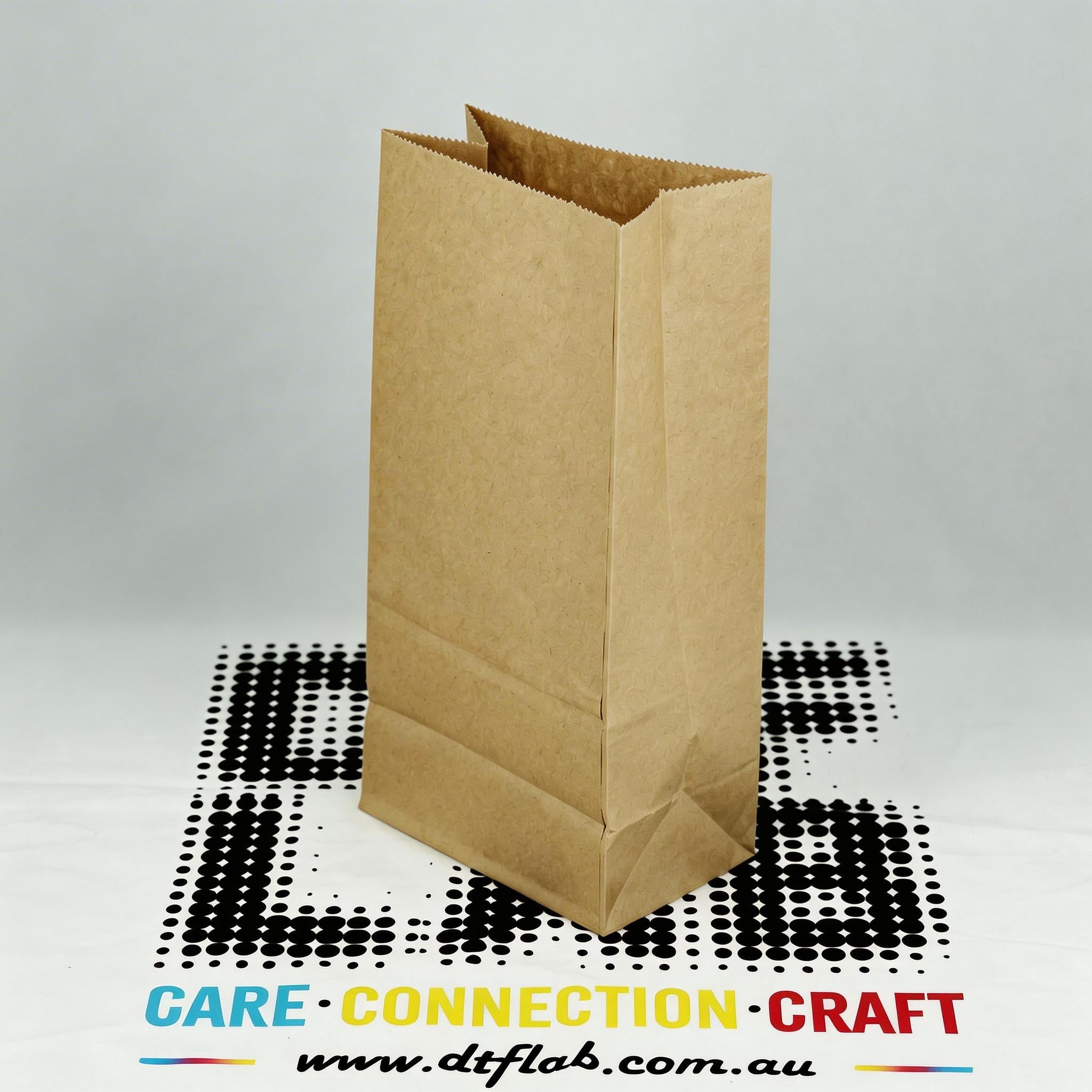 Greaseproof Kraft Paper Bags (Pack of 500 or 1000) – Custom Printing Available