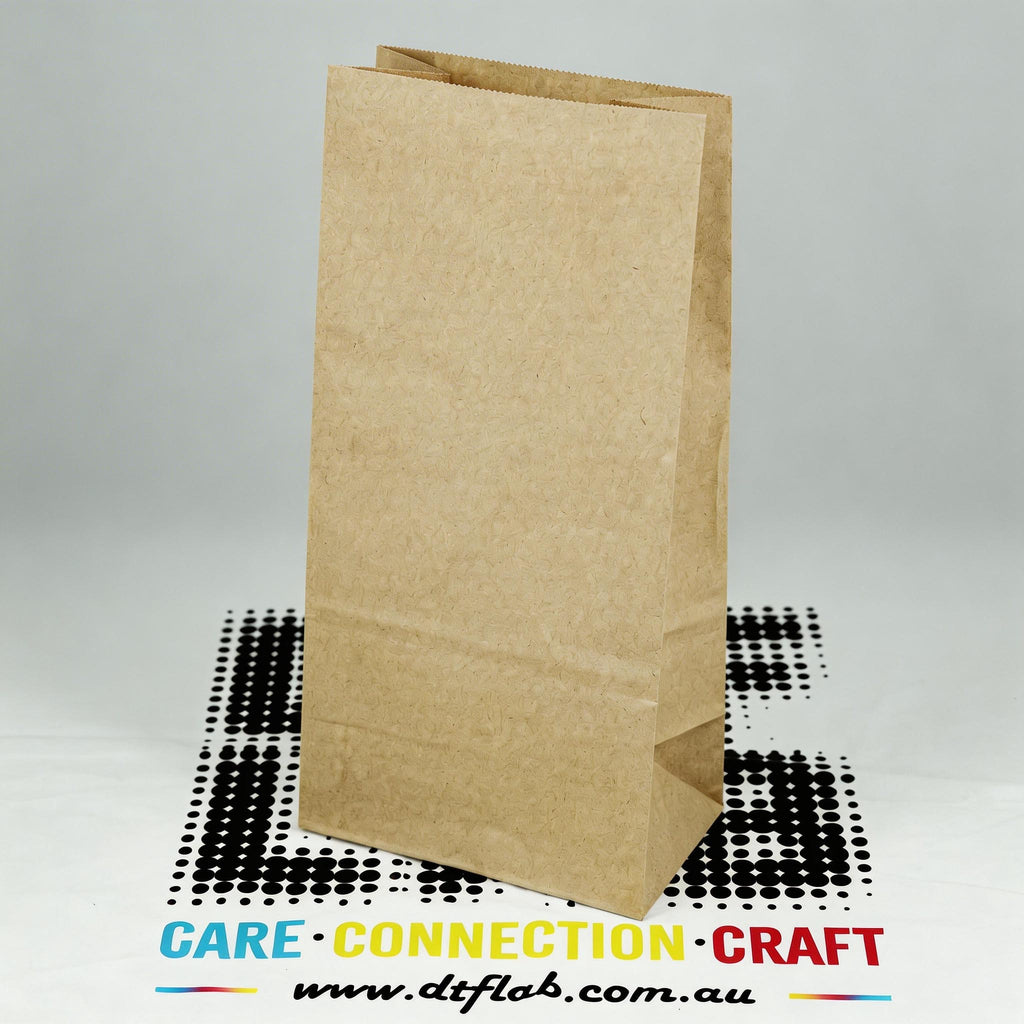 Greaseproof Kraft Paper Bags (Pack of 500 or 1000) – Custom Printing Available