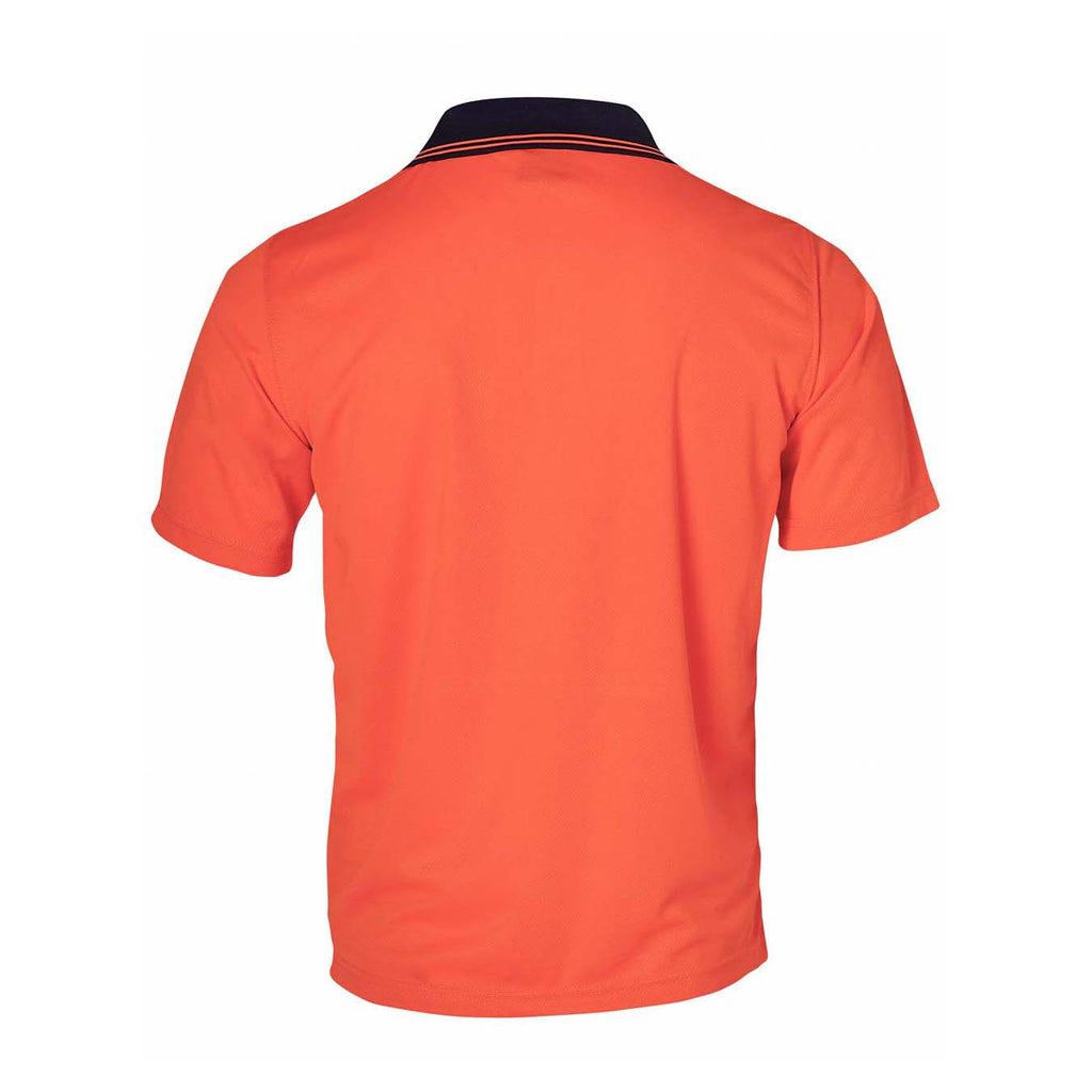 Hi-Vis TrueDry Safety Polo | 160gsm Class D Micro-Mesh with Custom Embroidery