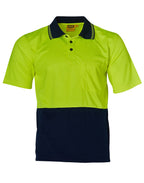 Hi-Vis TrueDry Safety Polo | 160gsm Class D Micro-Mesh with Custom Embroidery