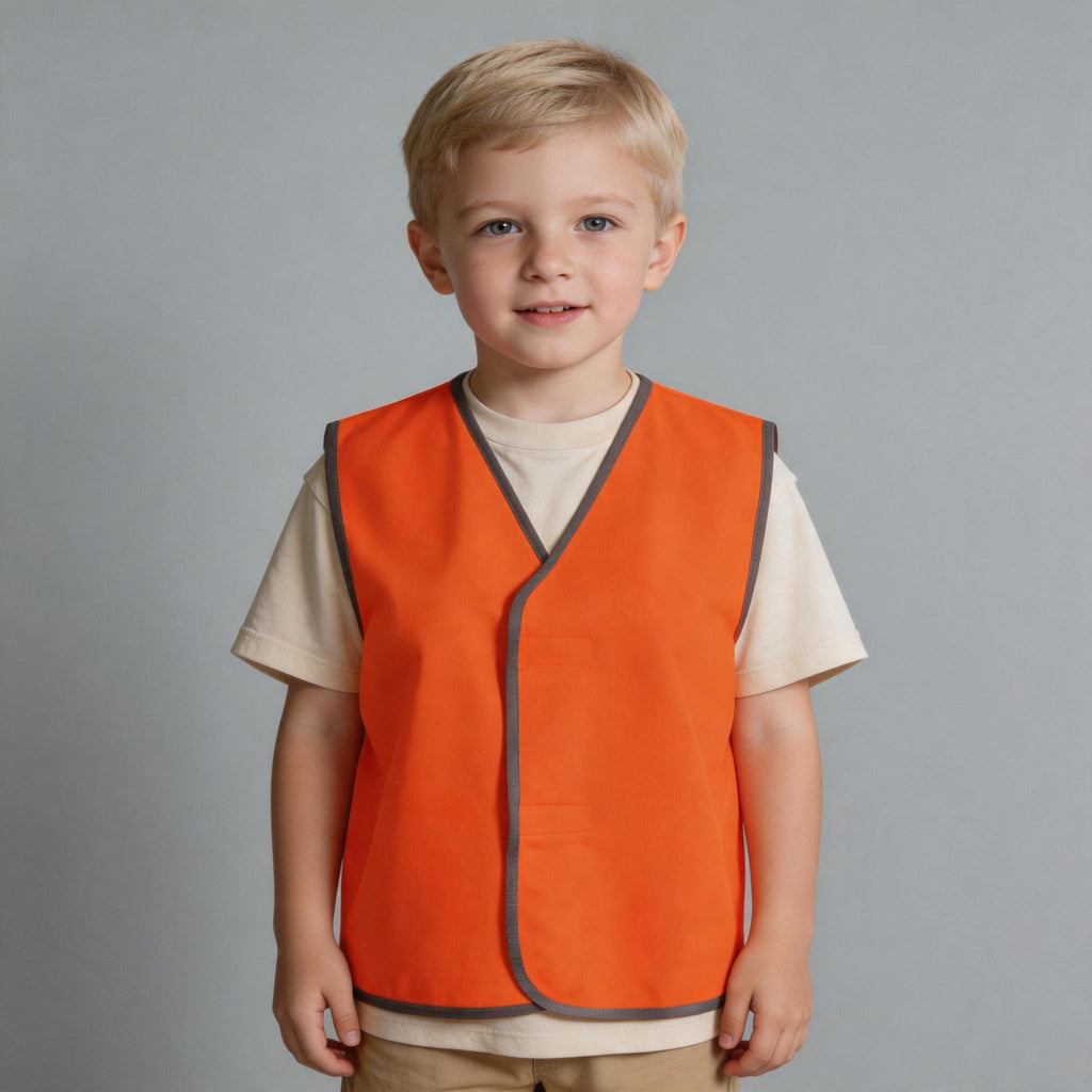 Kids Hi-Vis Safety Vest Pack | Class D with Custom Printing