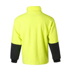 Hi-Vis Half Zip Polar Fleece Pullover | 300gsm Class D Workwear with Custom Printing