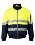 Hi-Vis 3M Reflective Tape Flying Jacket | Waterproof Class D/N with Custom Embroidery