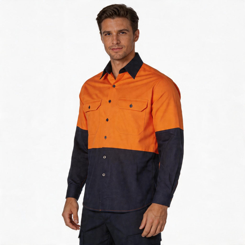 Hi-Vis Safety Shirt Pack (5 or 10) – Special Offer |  Class D Workwear with Custom Printing