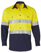 Hi-Vis Tape Safety Shirt Pack (5 or 10) – Special Offer | Class D/N  Workwear with Custom Printing