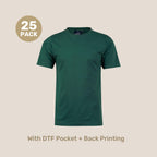 Kids Combed Cotton Tee Pack - 185gsm | with Custom Printing