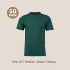 Kids Combed Cotton Tee Pack - 185gsm | with Custom Printing