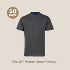 Kids Combed Cotton Tee Pack - 185gsm | with Custom Printing