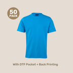 Kids Combed Cotton Tee Pack - 185gsm | with Custom Printing