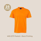 Kids Combed Cotton Tee Pack - 185gsm | with Custom Printing