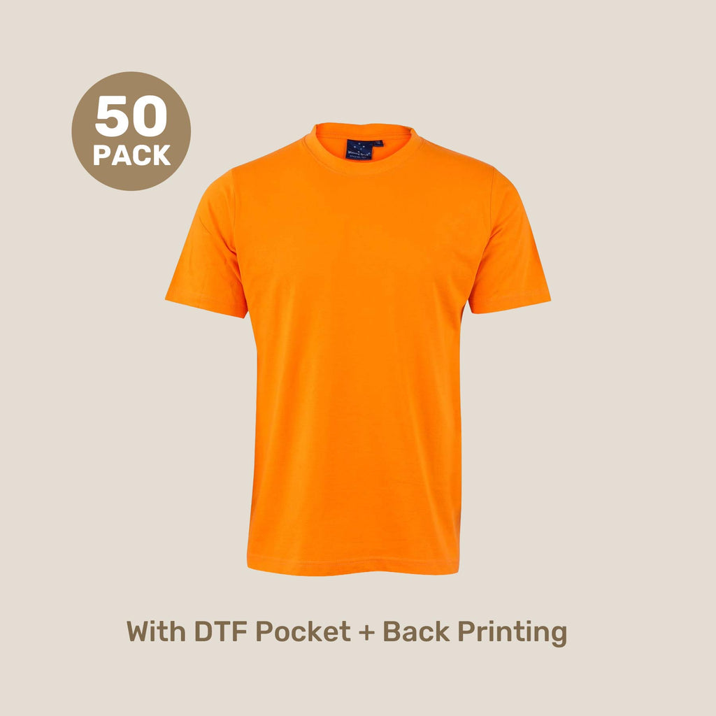 Kids Combed Cotton Tee Pack - 185gsm | with Custom Printing