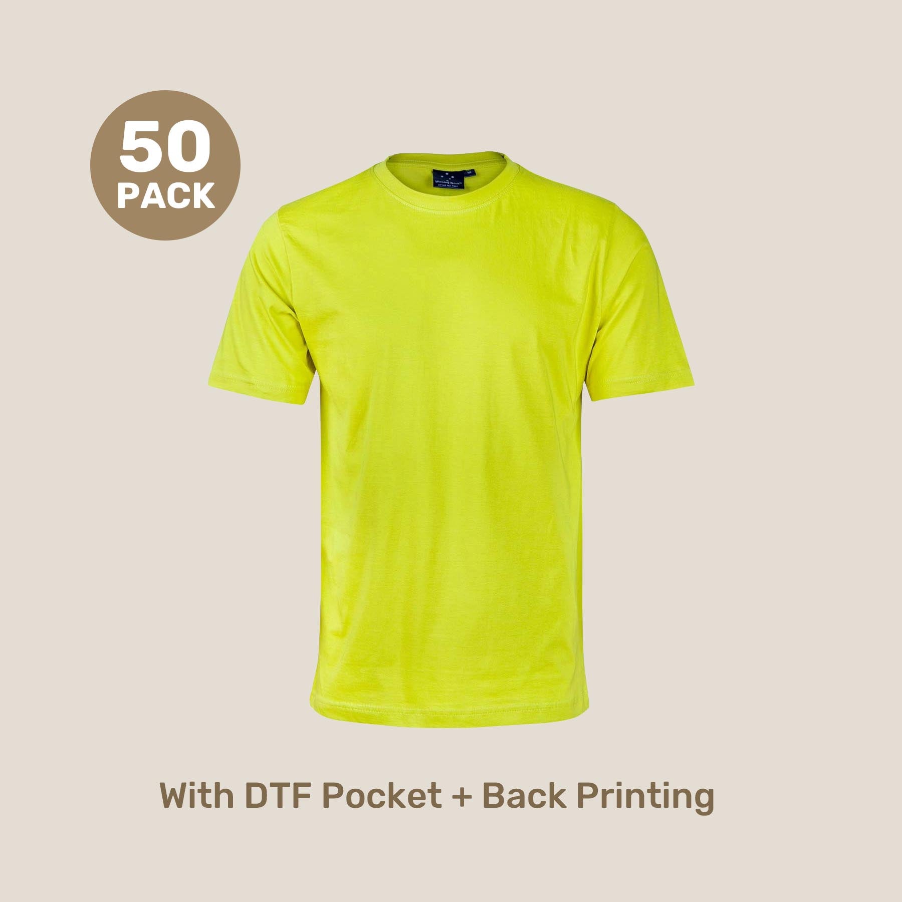 Kids Combed Cotton Tee Pack - 185gsm | with Custom Printing