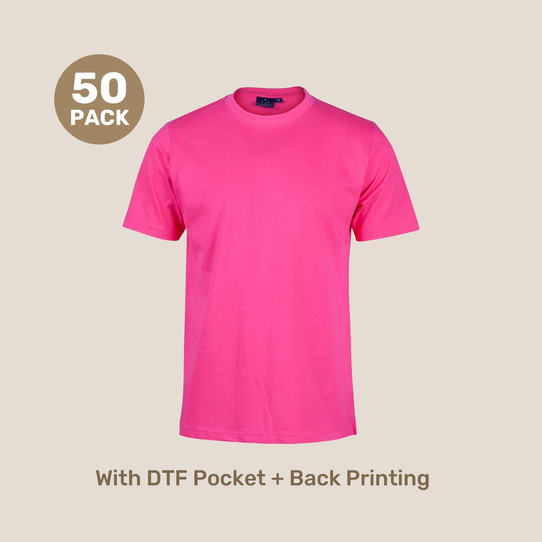 Kids Combed Cotton Tee Pack - 185gsm | with Custom Printing