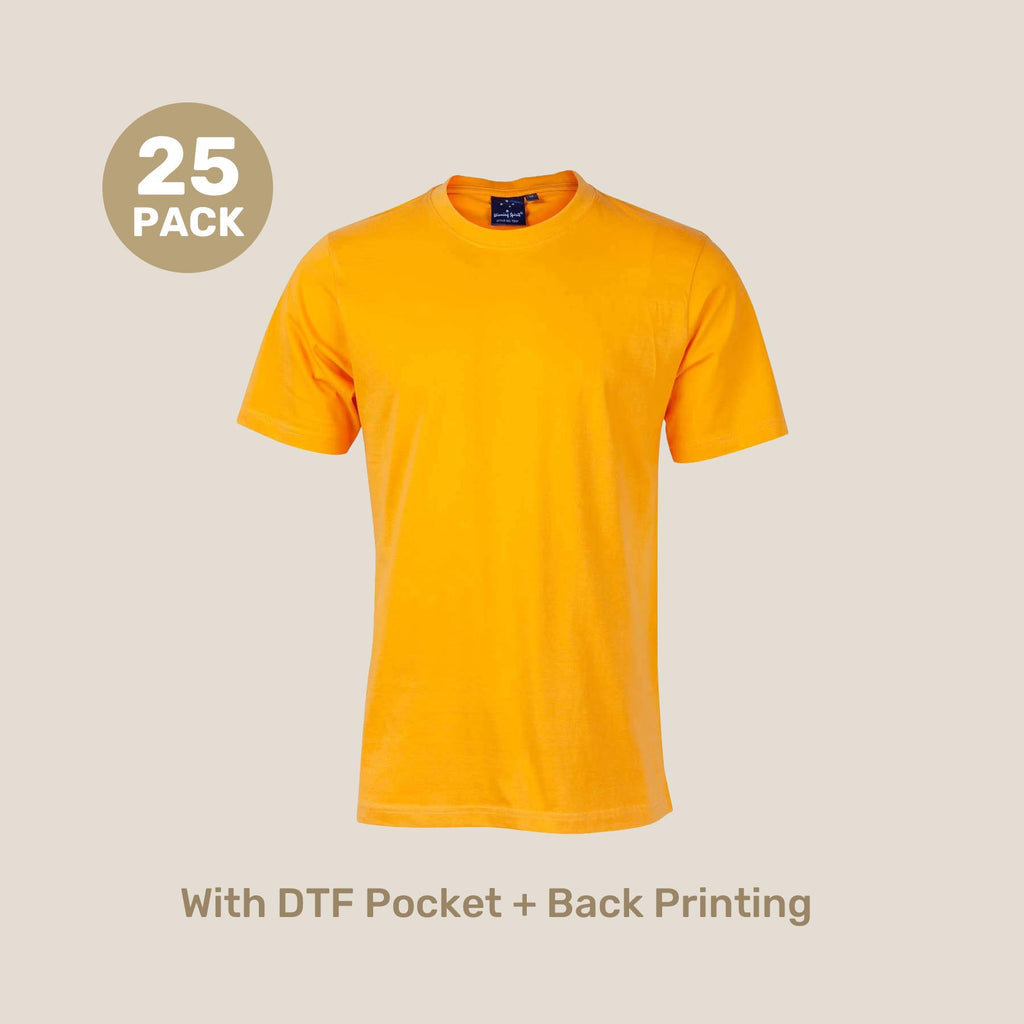 Kids Combed Cotton Tee Pack - 185gsm | with Custom Printing