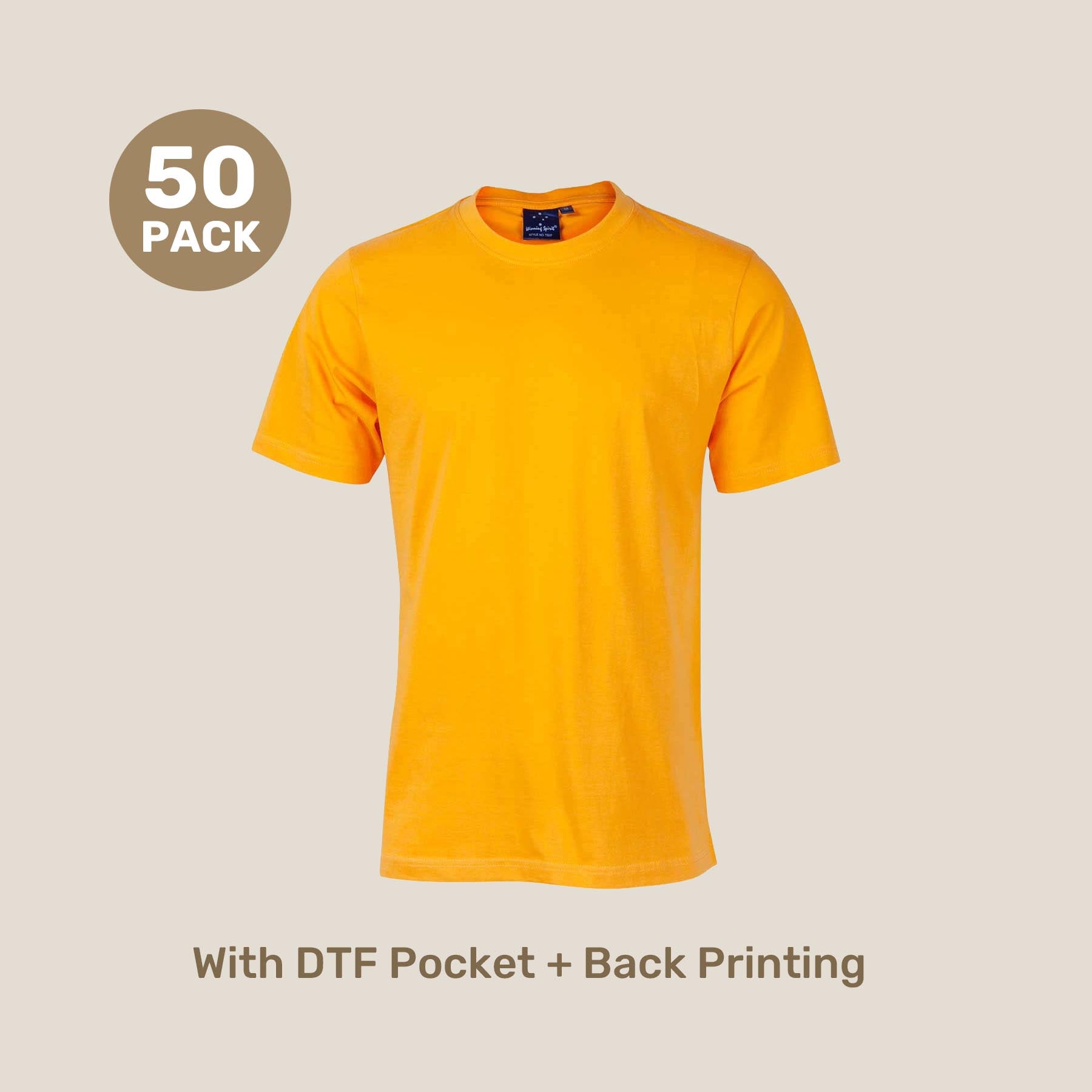 Kids Combed Cotton Tee Pack - 185gsm | with Custom Printing