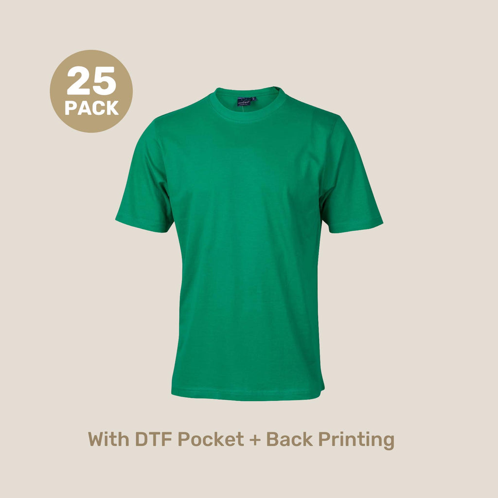 Kids Combed Cotton Tee Pack - 185gsm | with Custom Printing