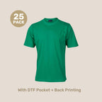 Kids Combed Cotton Tee Pack - 185gsm | with Custom Printing