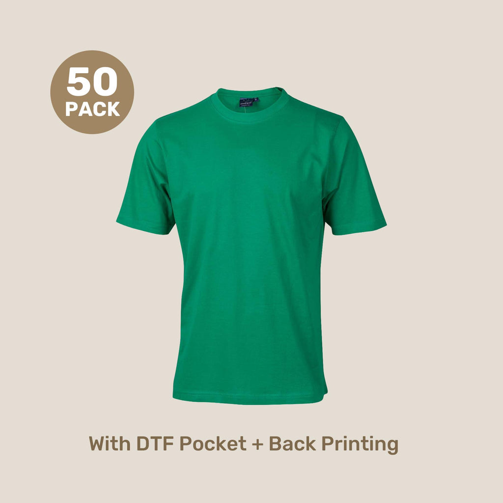 Kids Combed Cotton Tee Pack - 185gsm | with Custom Printing