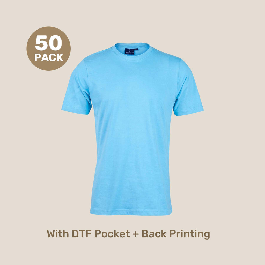 Kids Combed Cotton Tee Pack - 185gsm | with Custom Printing
