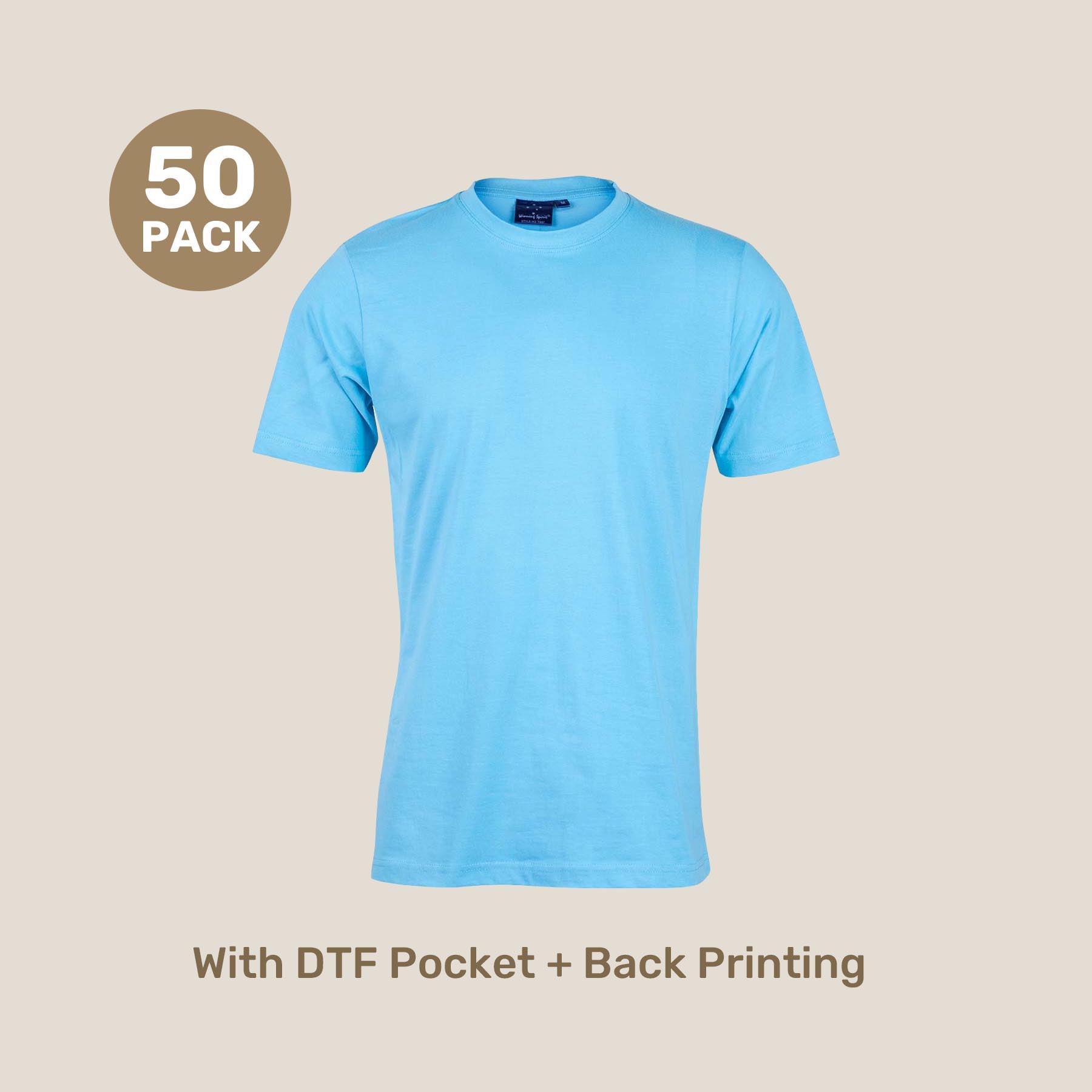 Kids Combed Cotton Tee Pack - 185gsm | with Custom Printing
