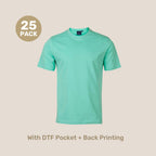 Kids Combed Cotton Tee Pack - 185gsm | with Custom Printing