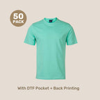 Kids Combed Cotton Tee Pack - 185gsm | with Custom Printing