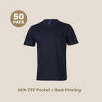 Kids Combed Cotton Tee Pack - 185gsm | with Custom Printing
