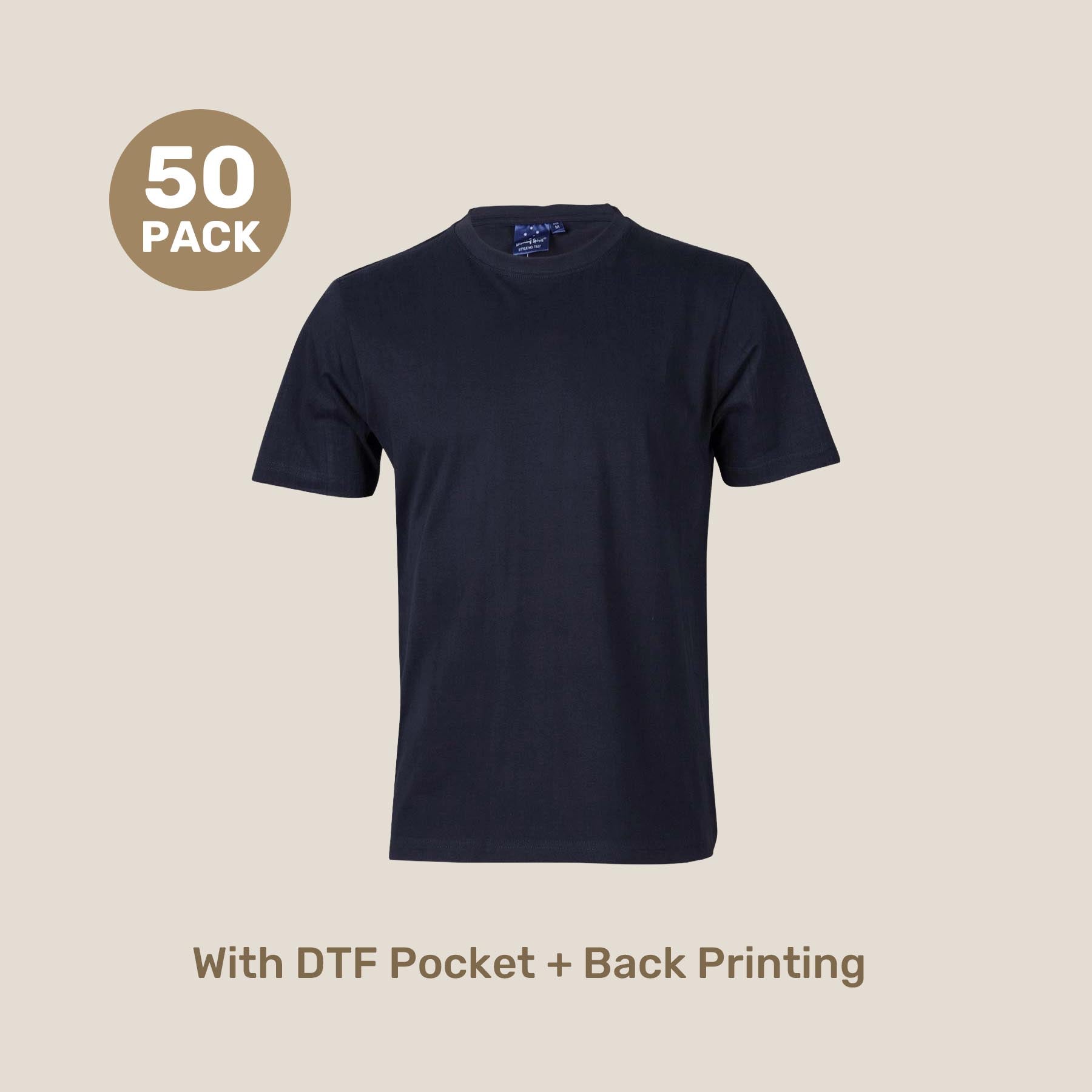 Kids Combed Cotton Tee Pack - 185gsm | with Custom Printing