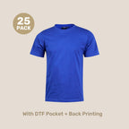 Kids Combed Cotton Tee Pack - 185gsm | with Custom Printing