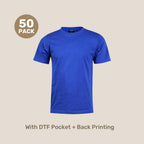 Kids Combed Cotton Tee Pack - 185gsm | with Custom Printing
