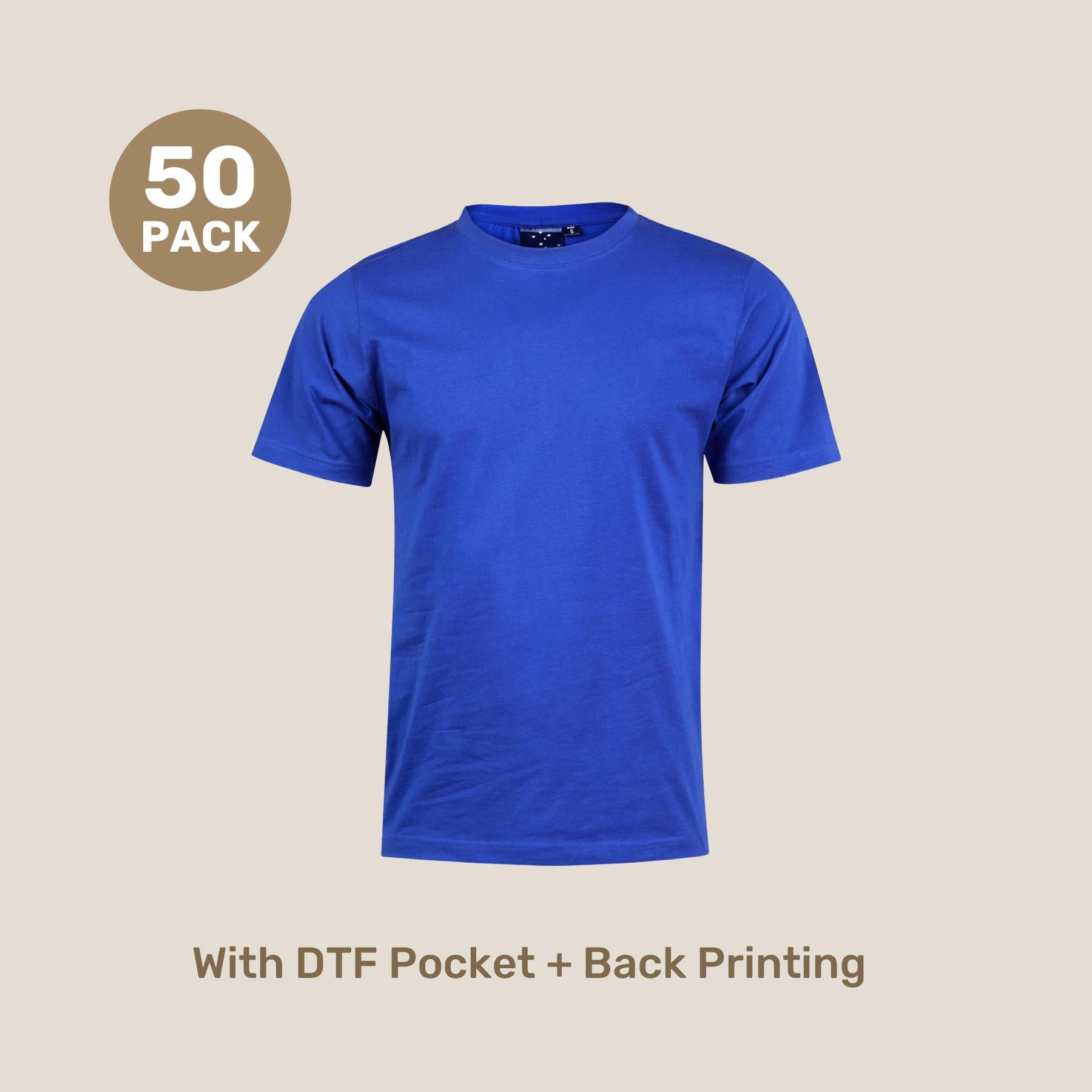 Kids Combed Cotton Tee Pack - 185gsm | with Custom Printing