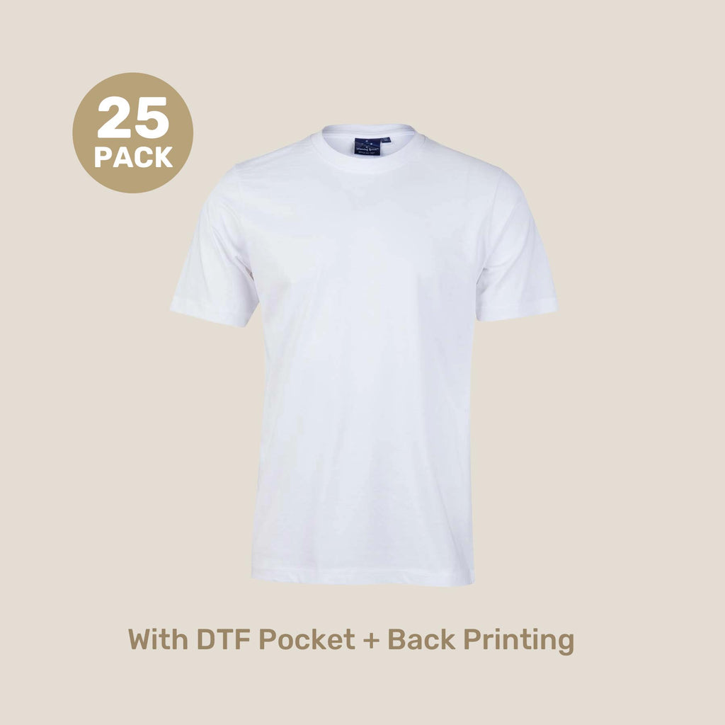 Kids Combed Cotton Tee Pack - 185gsm | with Custom Printing