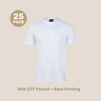 Kids Combed Cotton Tee Pack - 185gsm | with Custom Printing