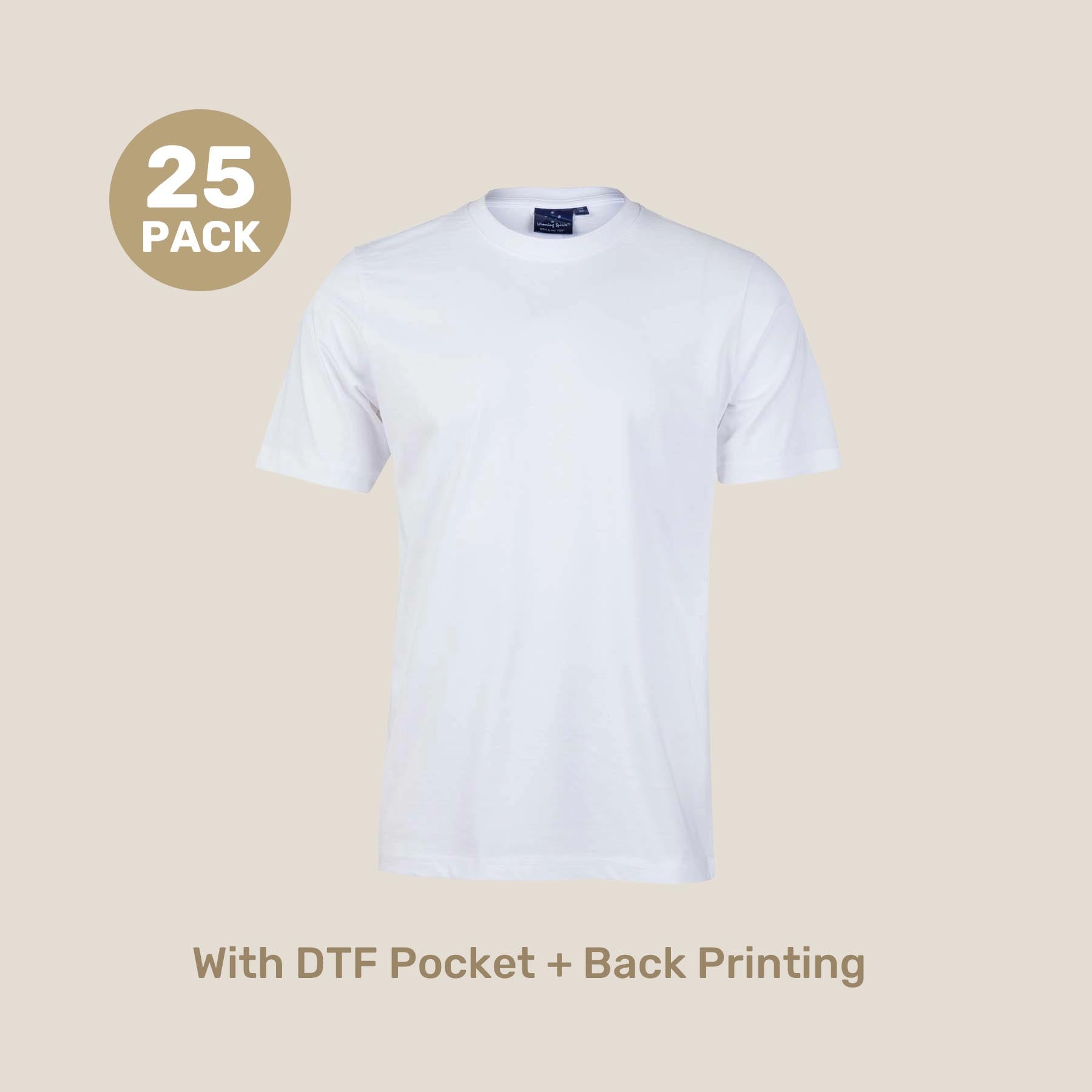 Kids Combed Cotton Tee Pack - 185gsm | with Custom Printing