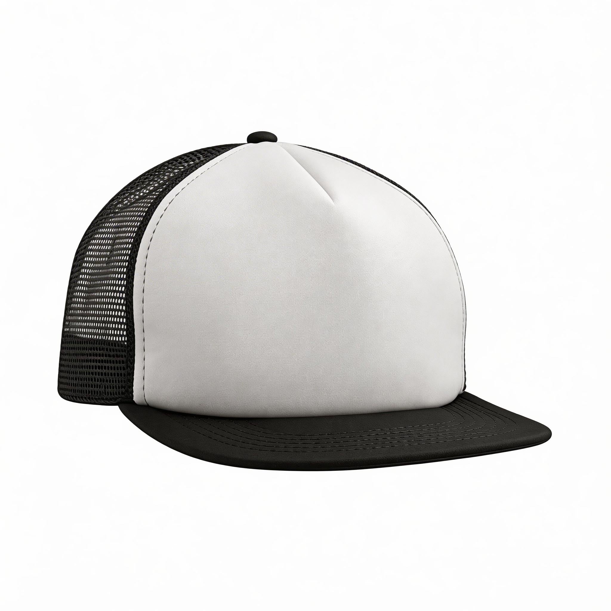 Flat Peak Trucker Cap – Custom Printing/Embroidery