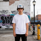Flat Peak Trucker Cap – Custom Printing/Embroidery