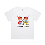 Graphic T-shirt - Twins Matching Tee (Twins Rock)