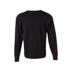 Wool Blend V-Neck Jumper | Premium Jumper with Custom Embroidery