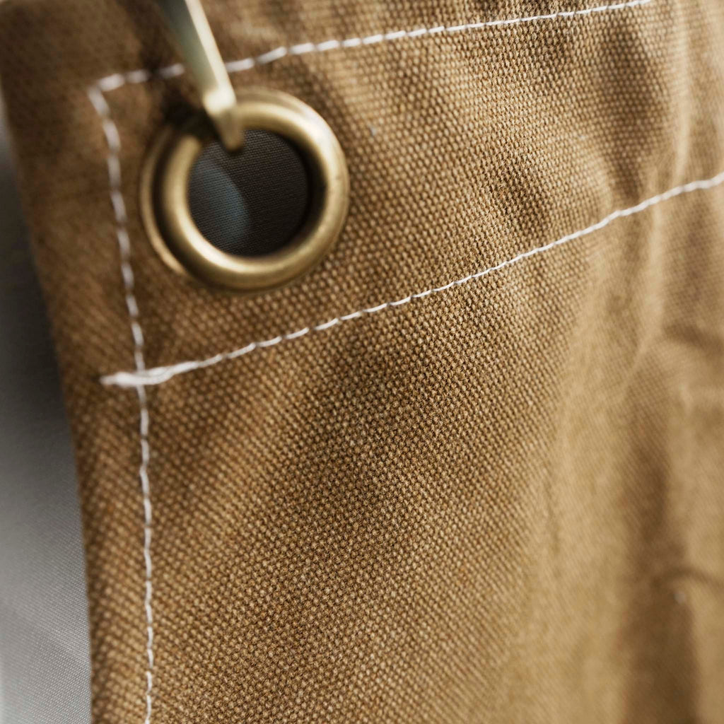 Heavy Duty Canvas Apron – Bib Crossback | with Custom Embroidery or Printing
