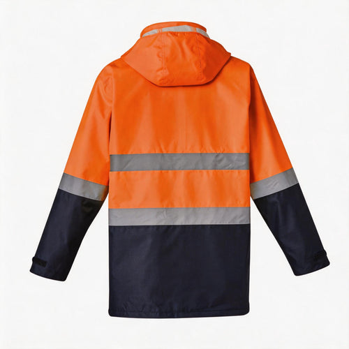 Hi-Vis 4-in-1 Jacket with Reversible Fleece Vest Pack (5 or 10) – Special Offer | Waterproof Workwear with Custom Printing