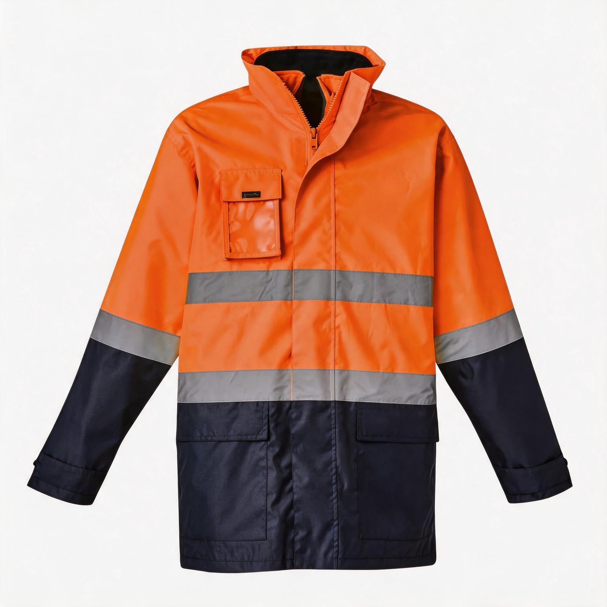 Hi-Vis 4-in-1 Jacket with Reversible Fleece Vest Pack (5 or 10) – Special Offer | Waterproof Workwear with Custom Printing